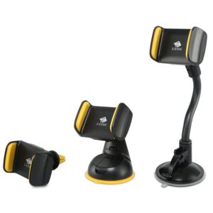 Z-Edge 3 in 1 Universal Cell Phone Car Mount Cradle Holder